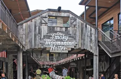 Ole Smoky Moonshine is one of the top free things to do in Gatlinburg TN