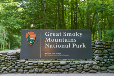 buy your Great Smoky Mountains National Park Parking Pass at kiosks in the park