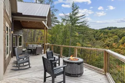smoky mountain cabin rentals have some of the best views in the smokies