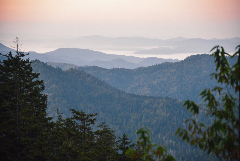 hike to mount leconte