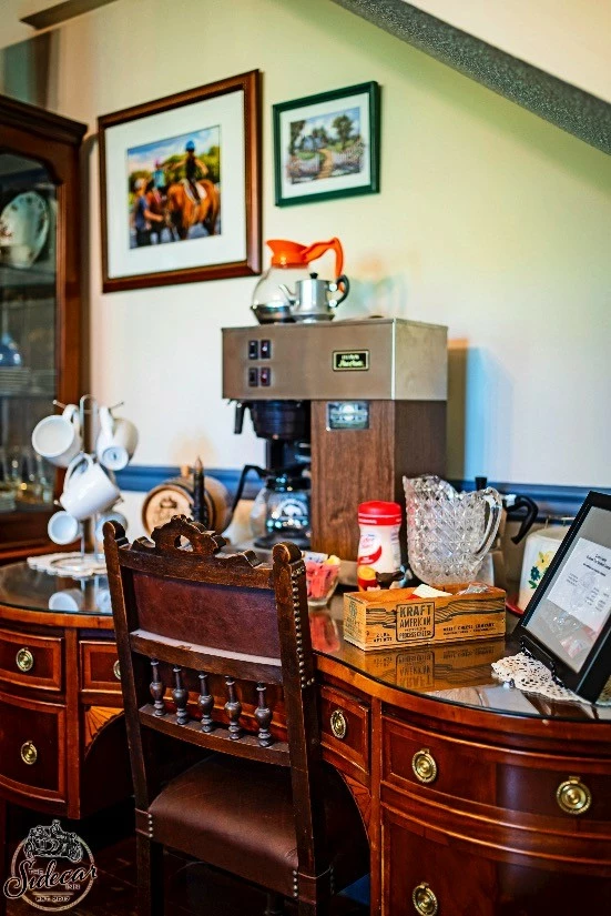 Dining room coffee bar