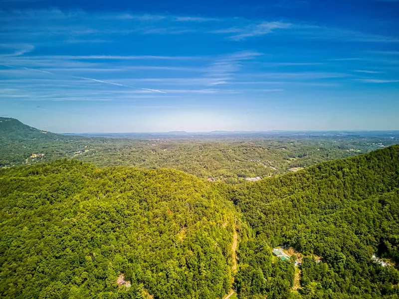 Wet and Wild aerial view of the Great Smoky Mountains 