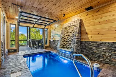Property image, Interior, of Holy Smokes Pool Lodge