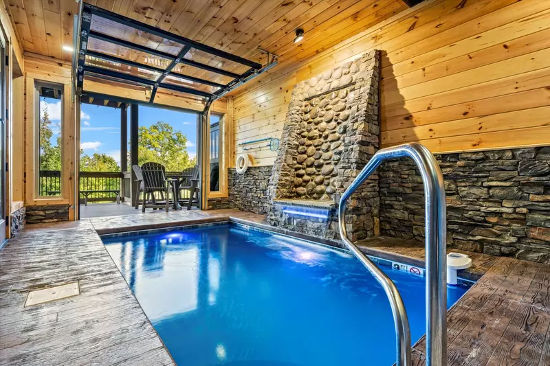 Property image, Interior, of Holy Smokes Pool Lodge
