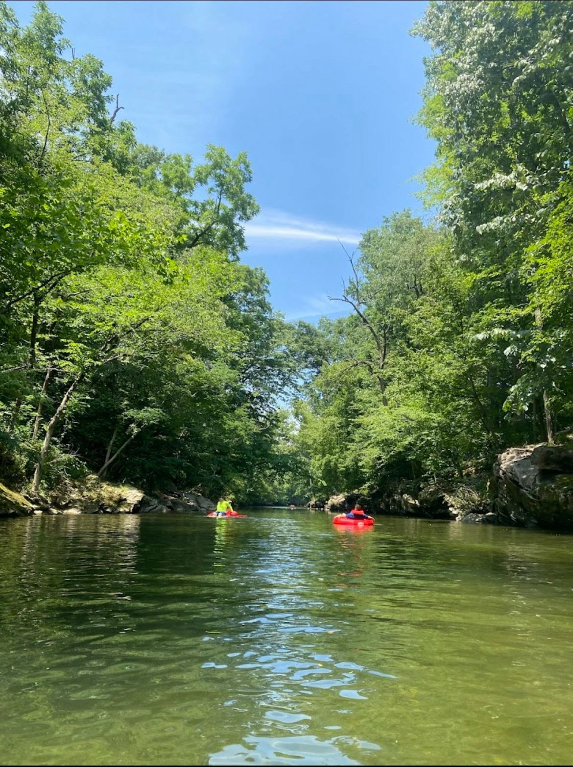 Fish, swim or tube down river