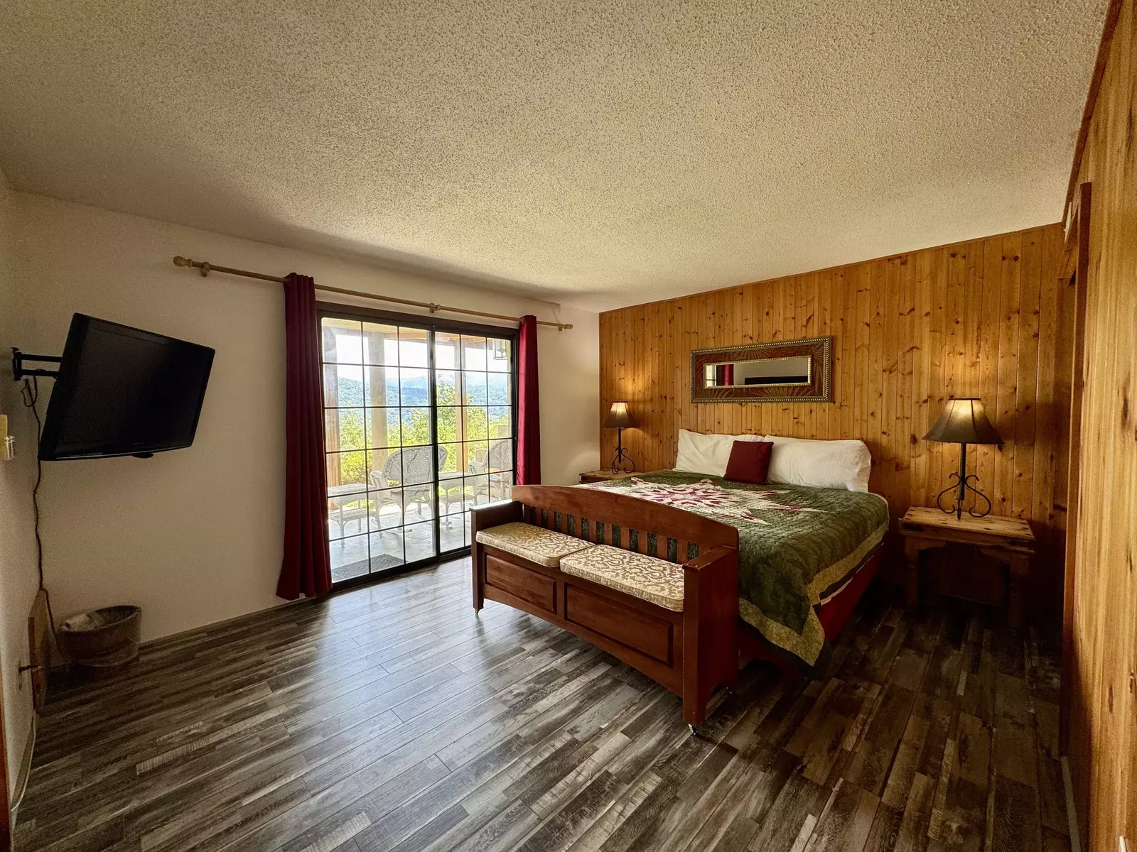 Master King Bedroom View
