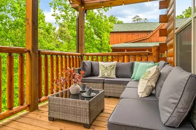 Deck Seating Area
