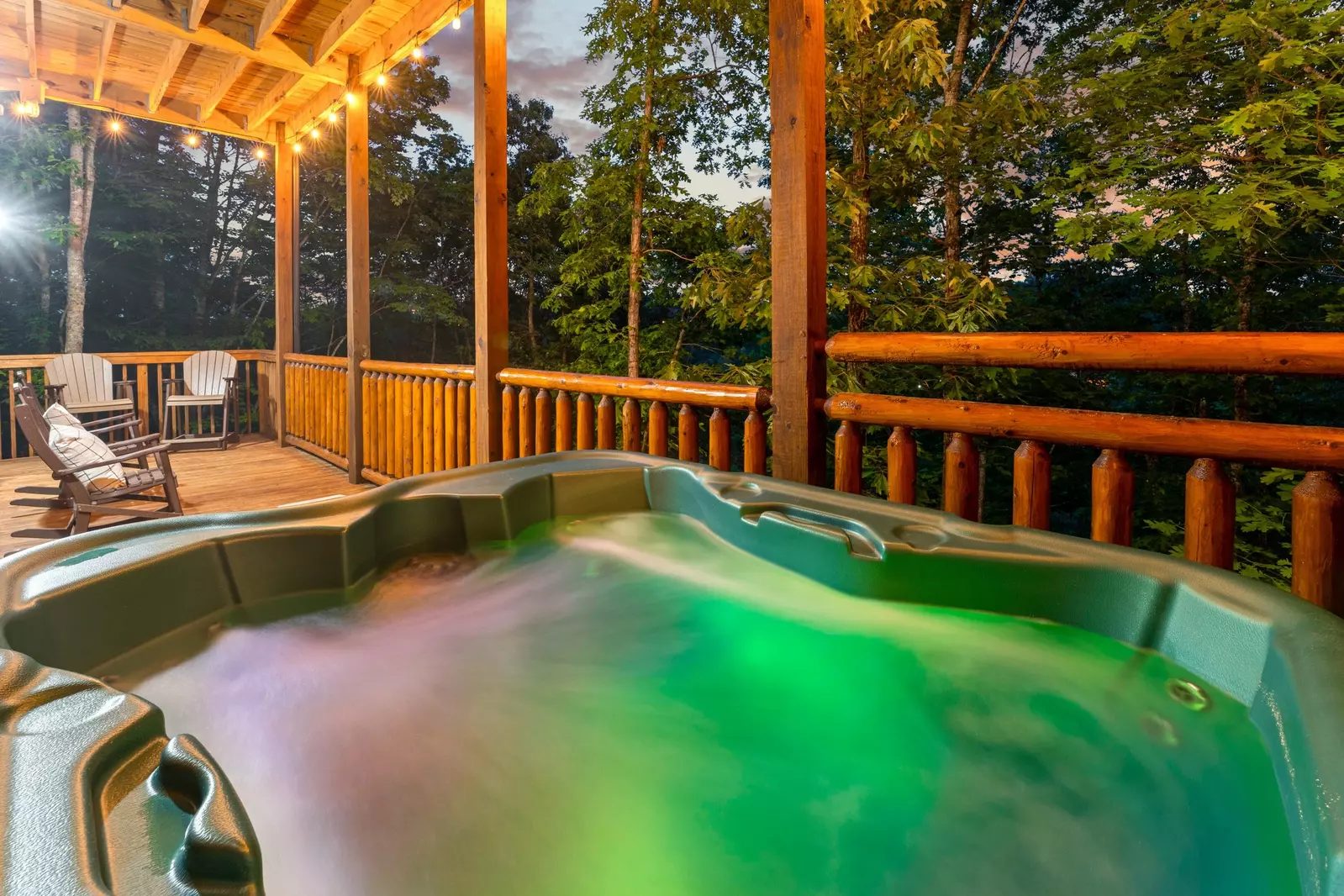 Hot Tub on Deck