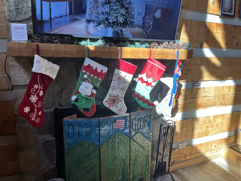 Old Glory Winterfest decorations