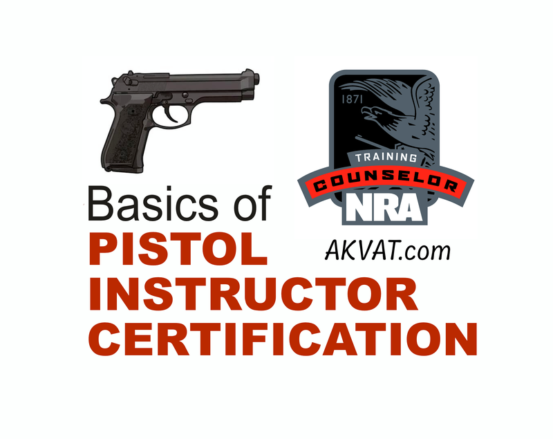 NRA Pistol Instruictor Course