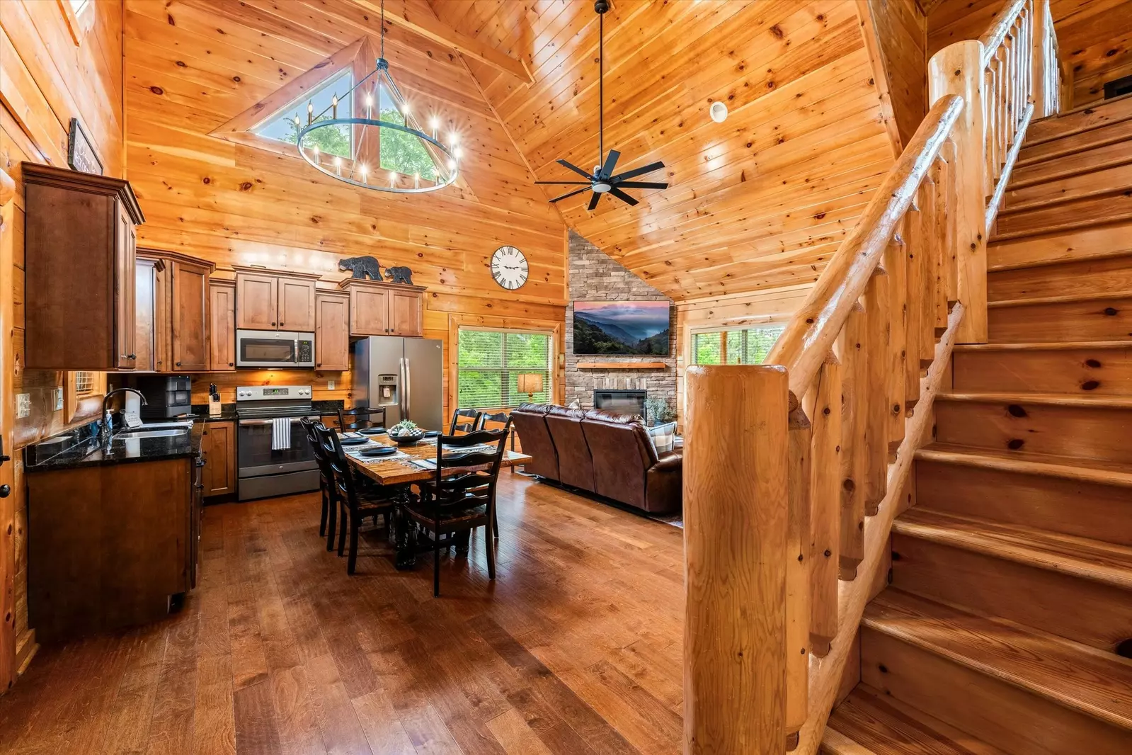 Spacious open-concept layout--perfect for gathering, dining, and relaxing together