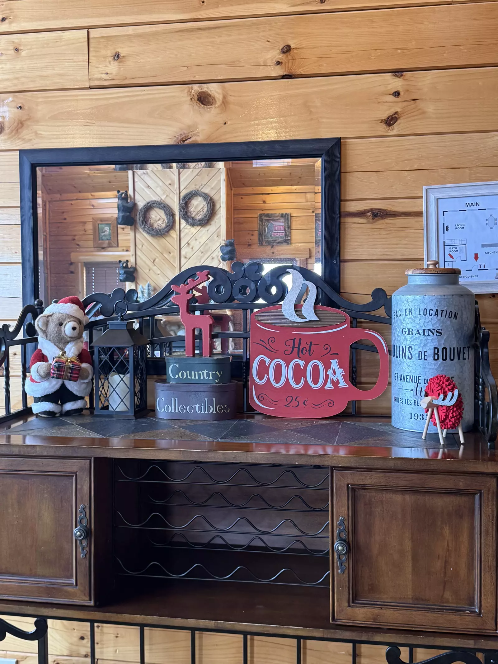 Bear's View Winterfest decorations