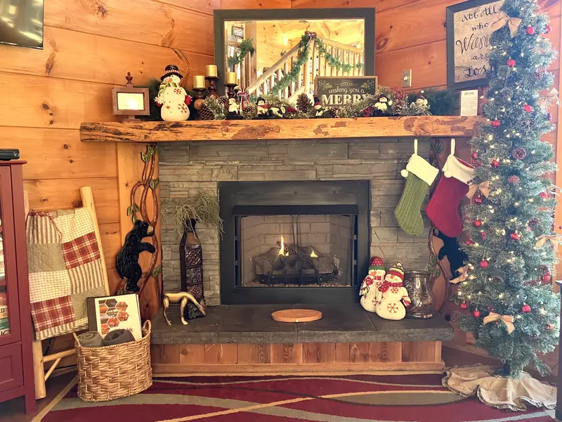 A Walk in the Clouds Winterfest decorations