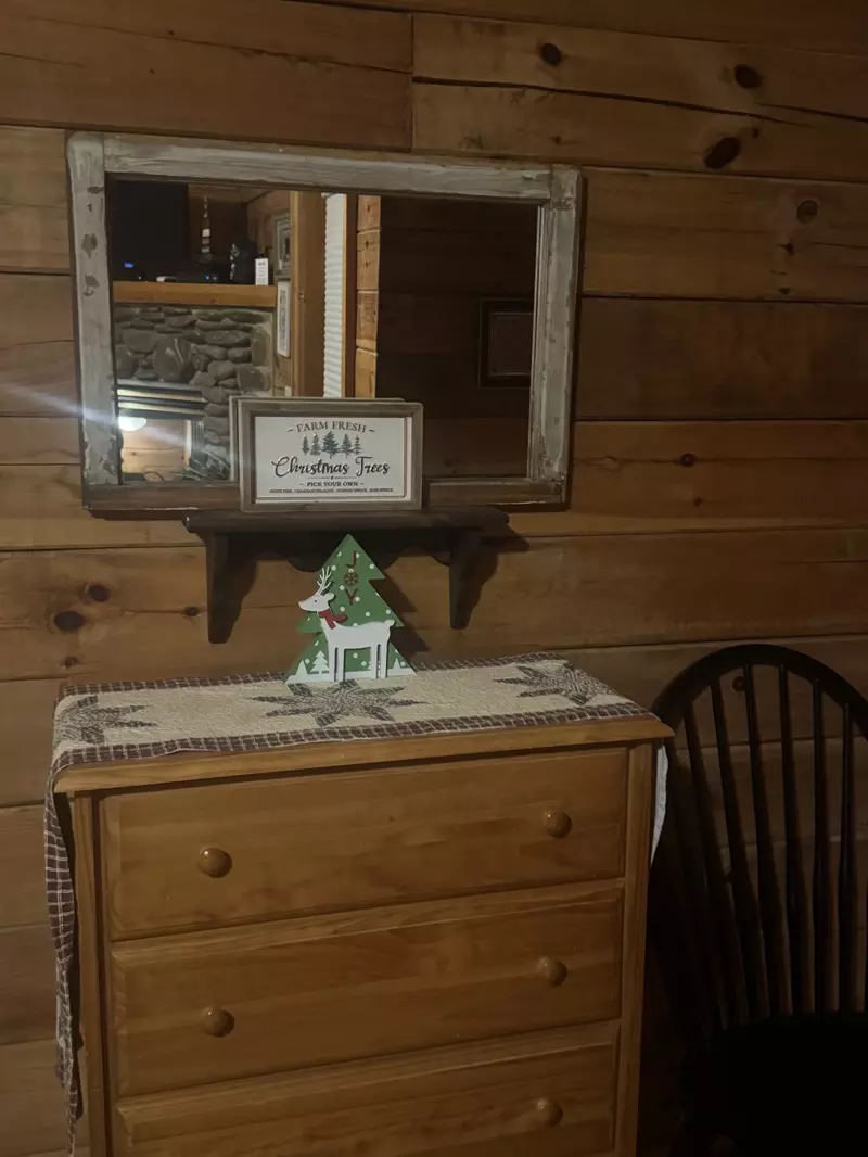 Tennessee Twilight Cabin Winterfest decorations