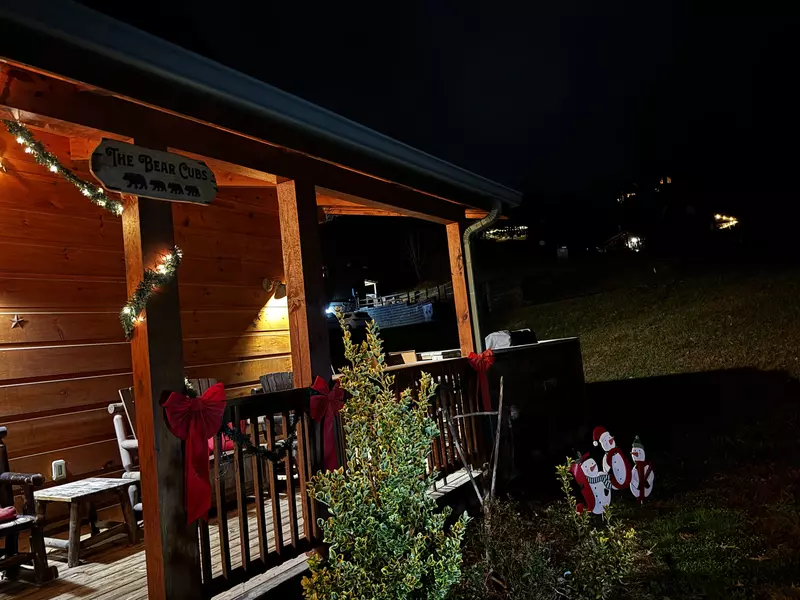 The Bear Cubs holiday decorations