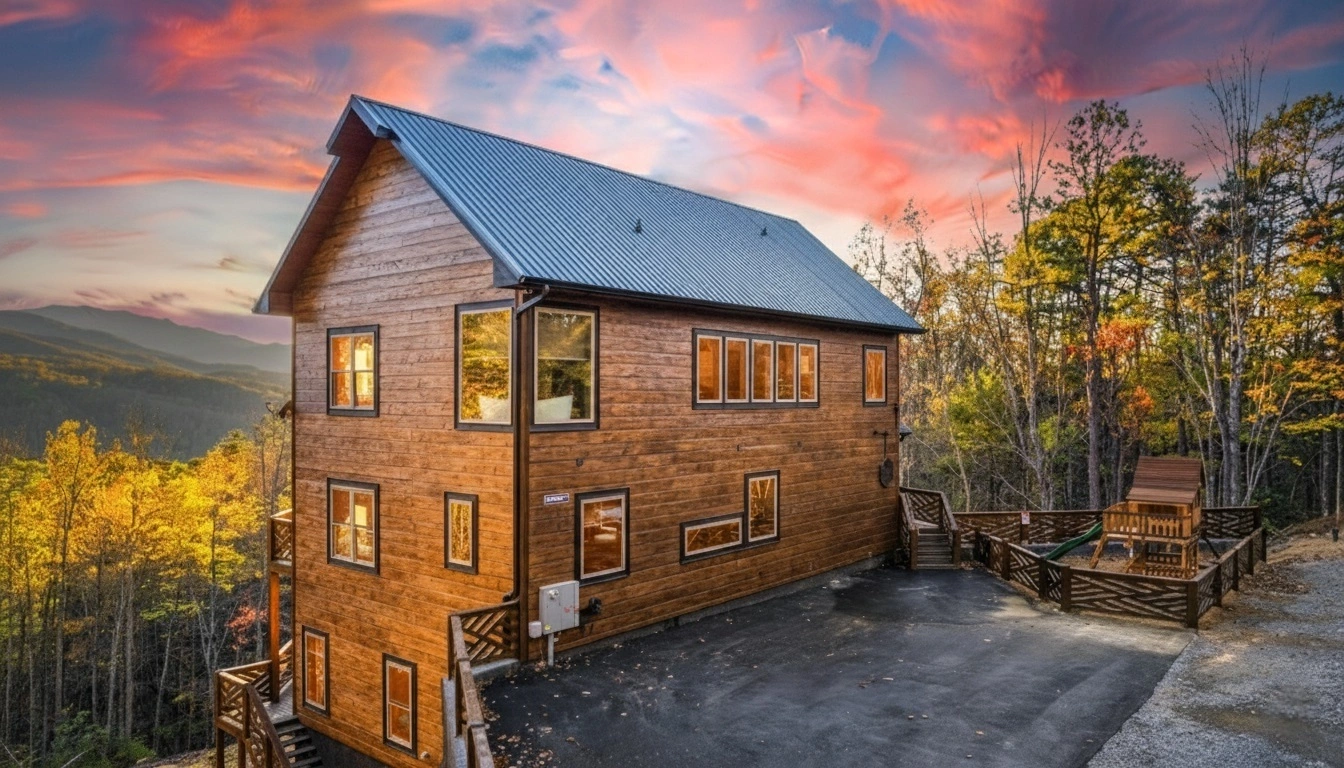 Property image, Interior, of Luxe Alpine Haven Cabin and Spa