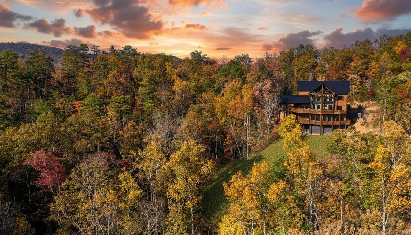 Property image, Interior, of Luxe Alpine Haven Cabin and Spa