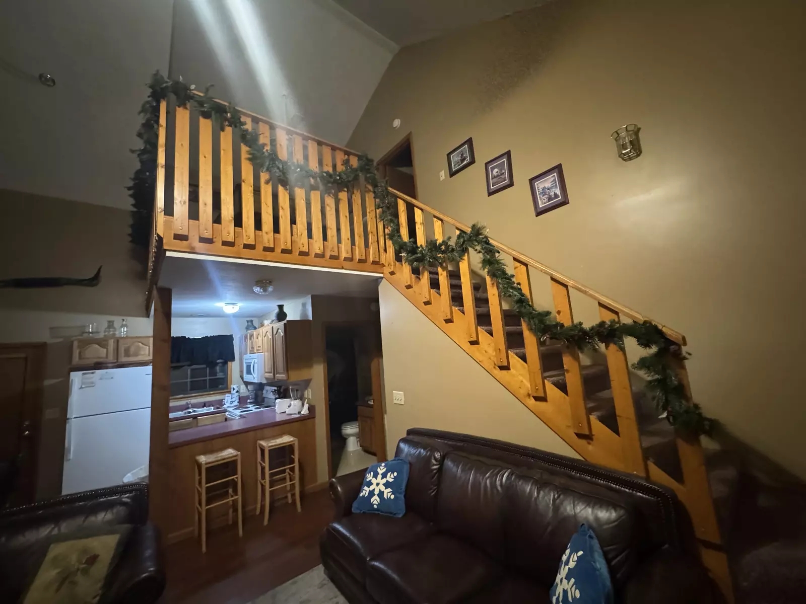 Dances with Wolves Winterfest decorations