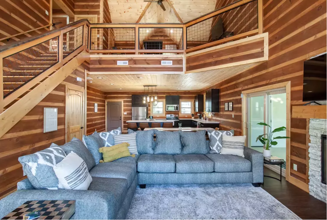 Gather in the comfy Livingroom