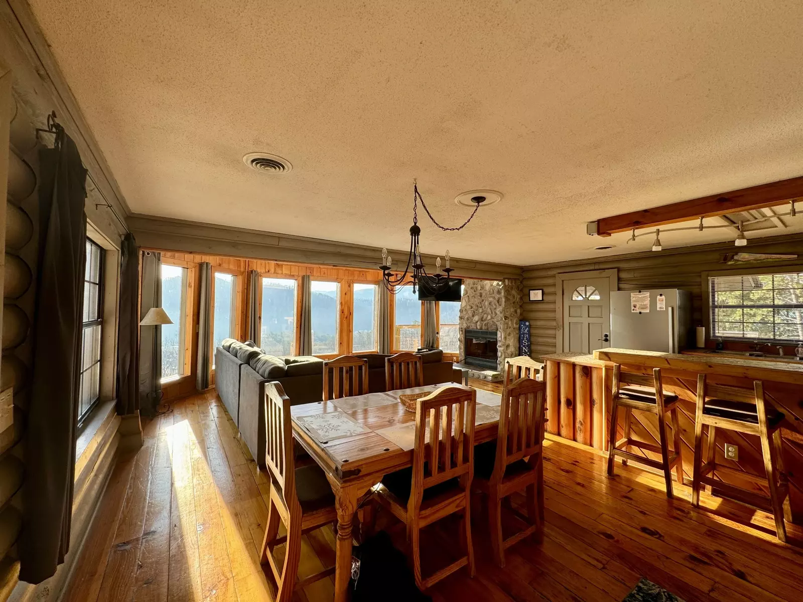 Winter Dining Room View