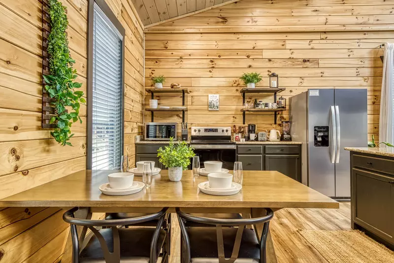 Fully equipped kitchen