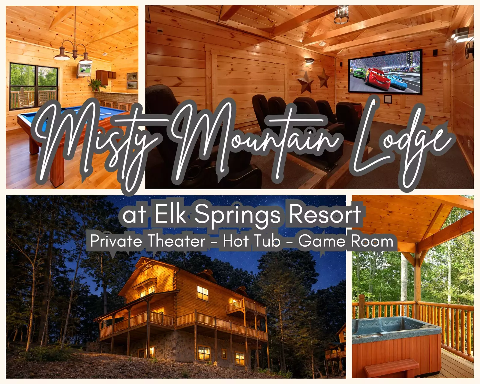 Property image, Exterior, of Misty Mountain Lodge