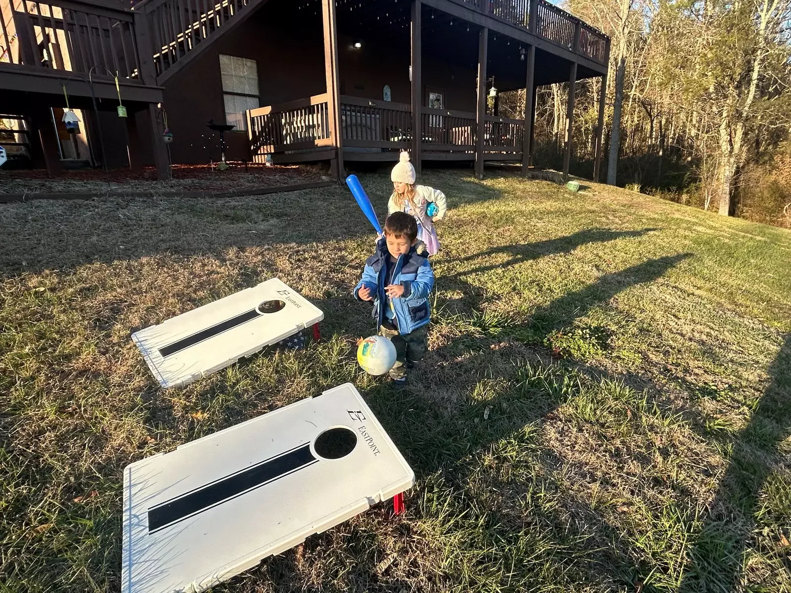 Plenty of outdoor fun for the children