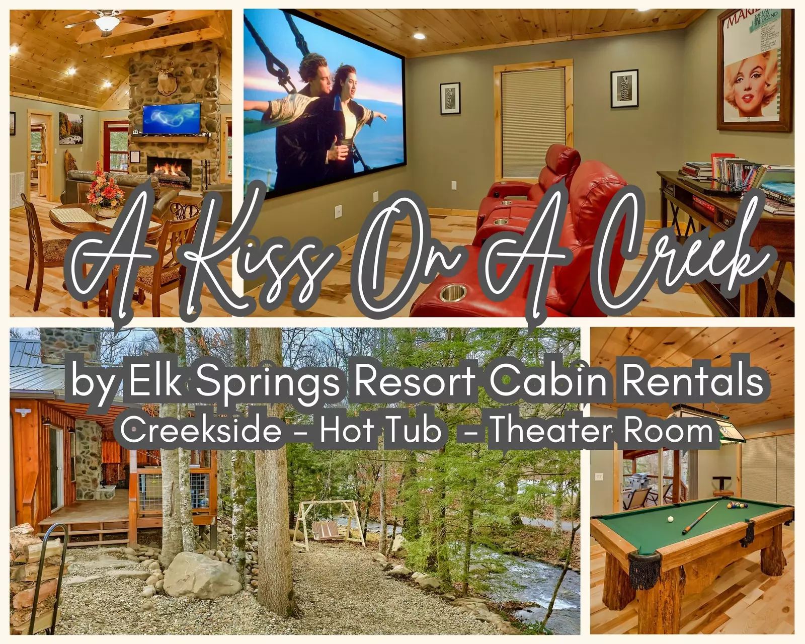 Property image, Exterior, of A Kiss On The Creek