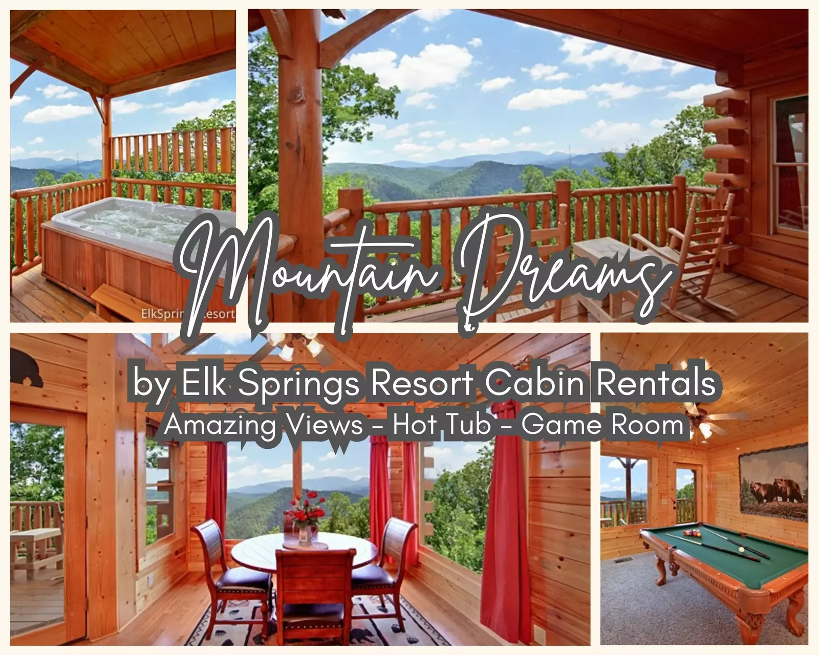 Property image, Exterior, of Mountain Dreams (#104)