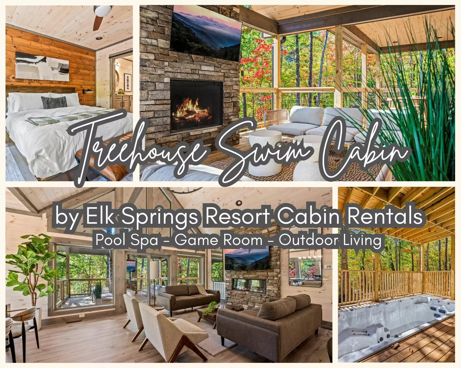 Property image, Exterior, of Treehouse Swim Cabin