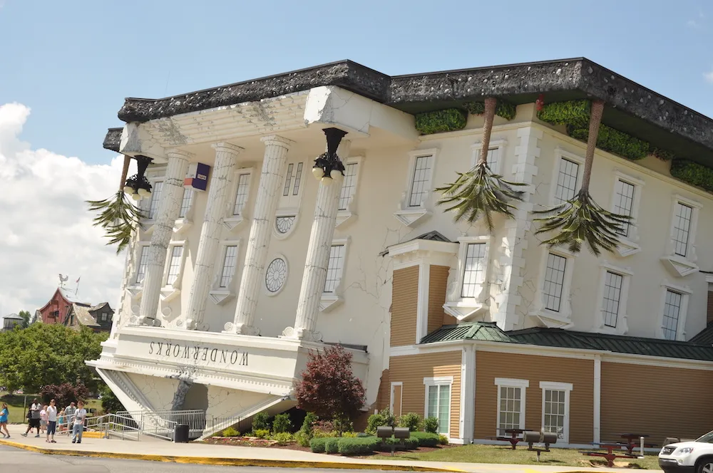 wonderworks is one of the best indoor attractions in Pigeon Forge
