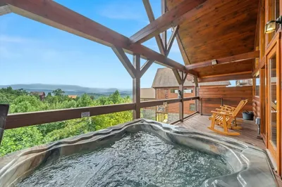 rocky top retreat cabin on Pigeon Forge vacation