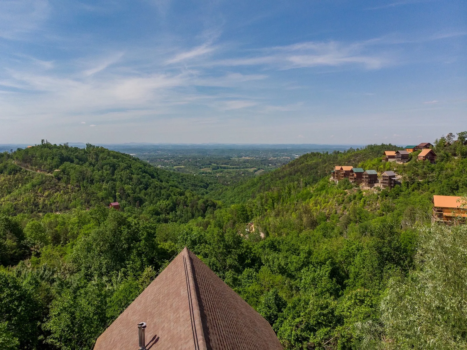 View from Above the cabin