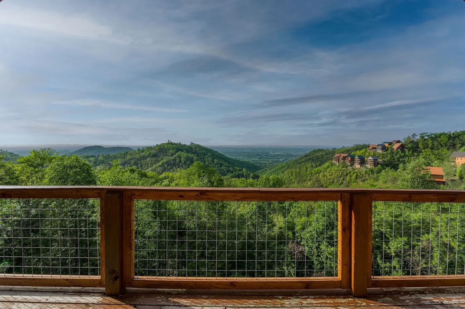 View from the deck