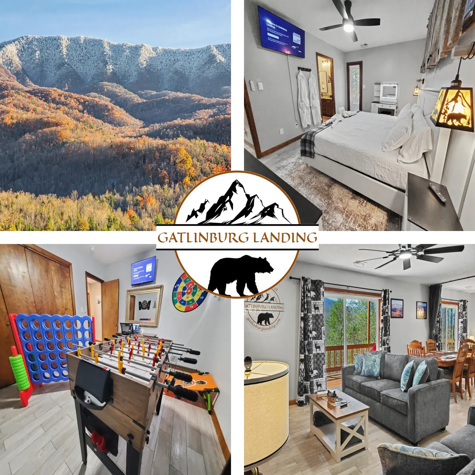 Gatlinburg Landing Collage