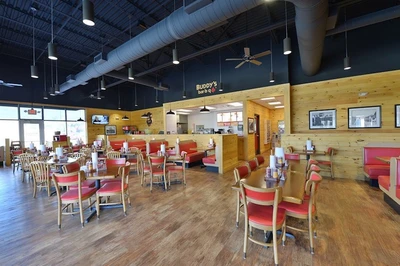 Buddy's BBQ dining room