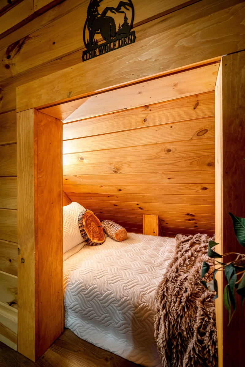 The Wolf Den - Custom twin alcove beds that kids (and adults) love.