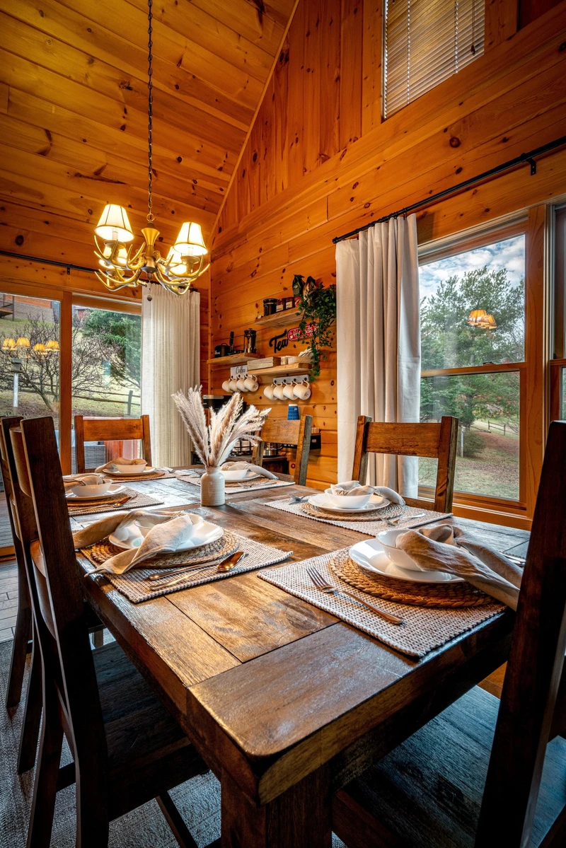 Gather for meals, games, and time together.