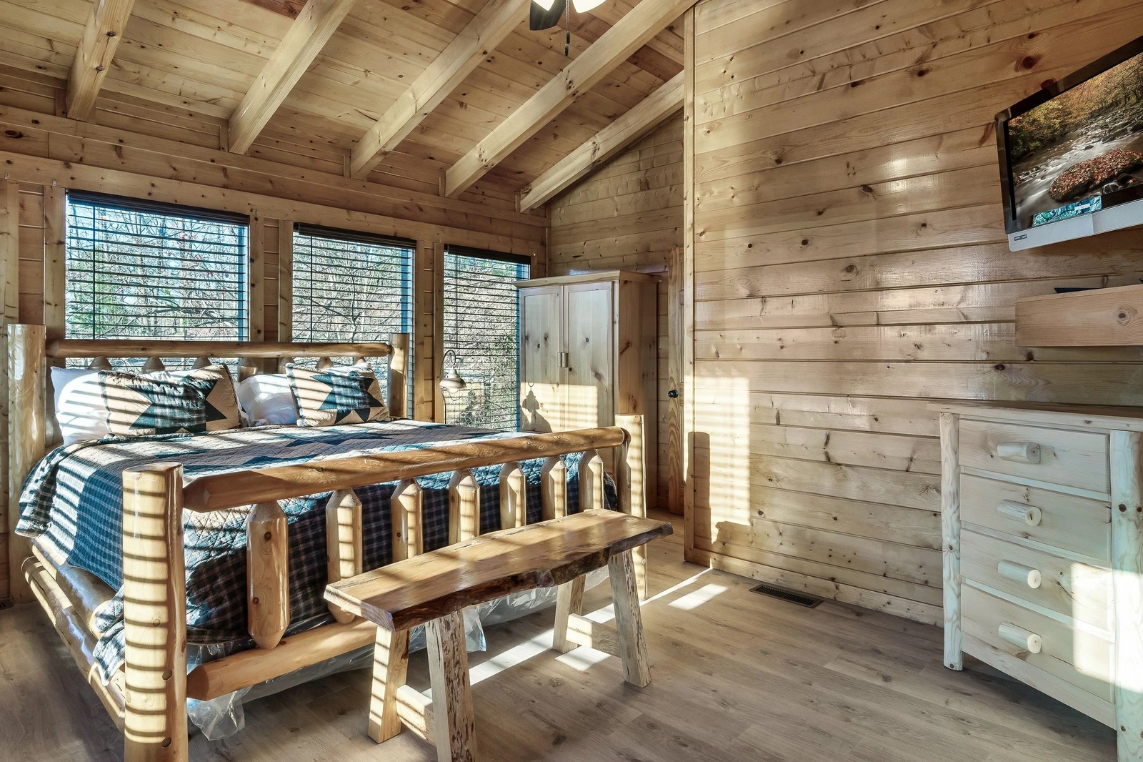 Master Suite with mountain views