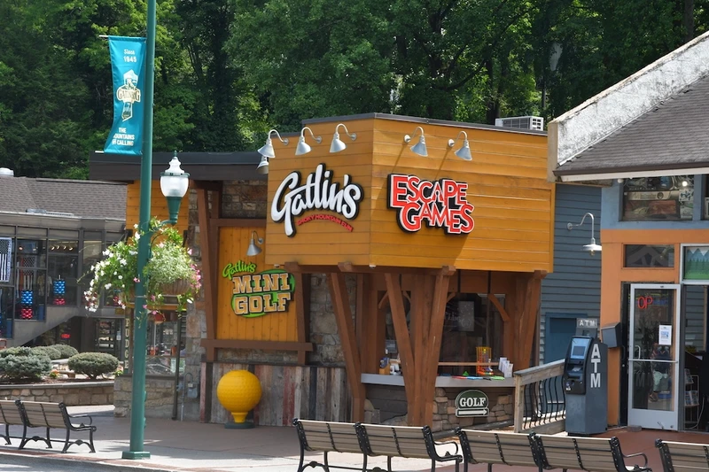 Gatlin's Fun Center is one of the things to do in Gatlinburg when it rains