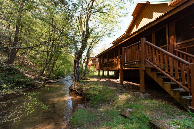 Property image, Exterior, of Rushing Water Lodge