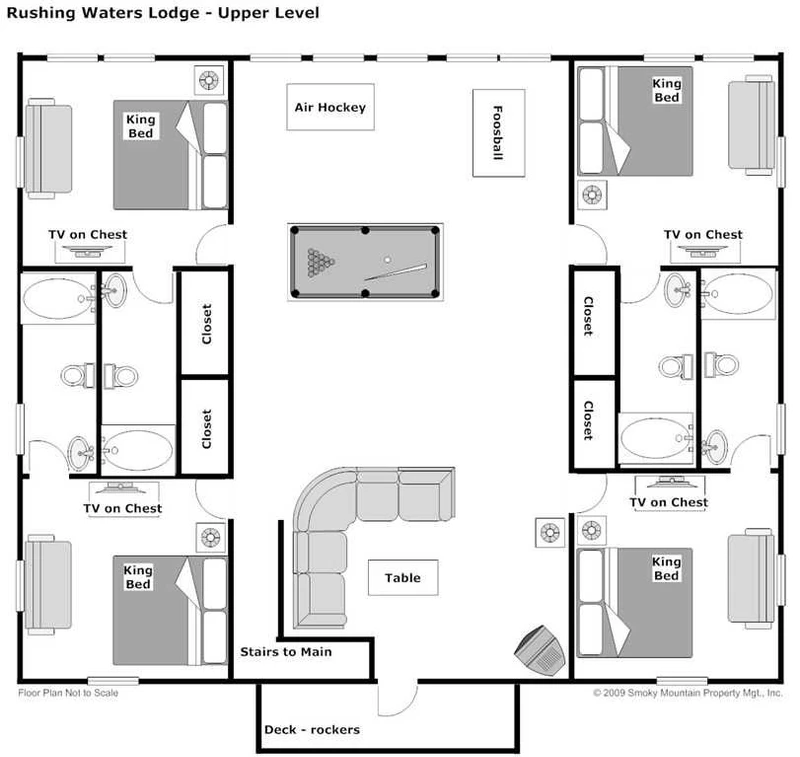 Property image, Exterior, of Rushing Water Lodge
