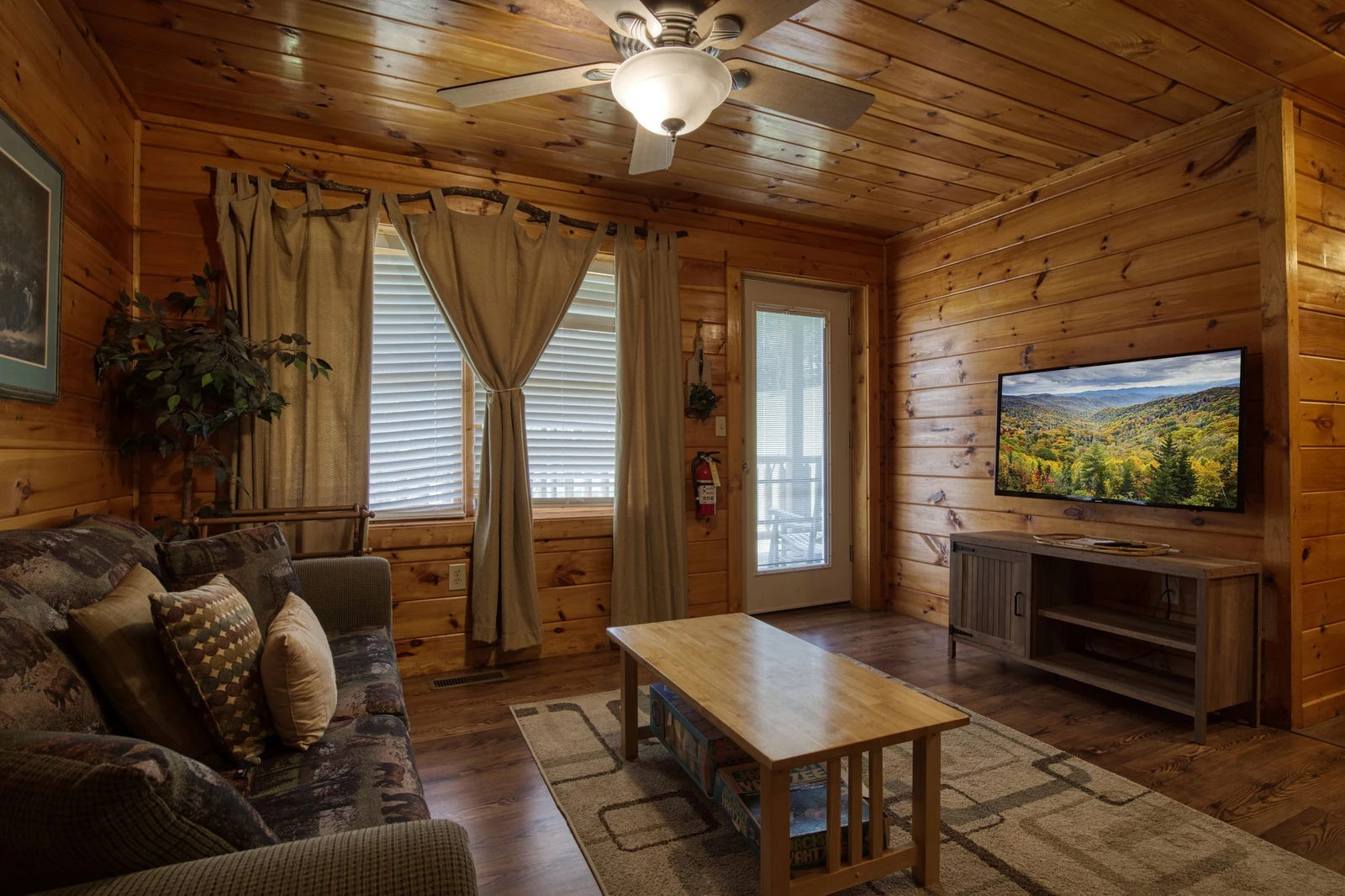Three Bears lower level sitting area