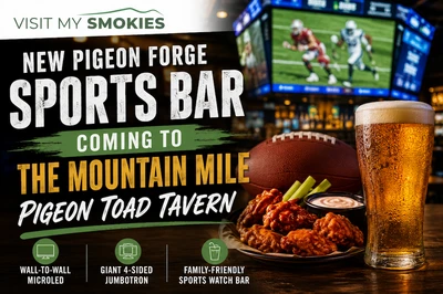 New Pigeon Forge sports bar, Pigeon Toad Tavern, is coming to town