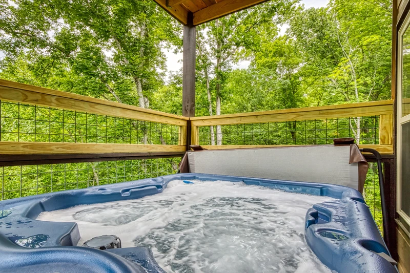 Mountain Memories hot tub