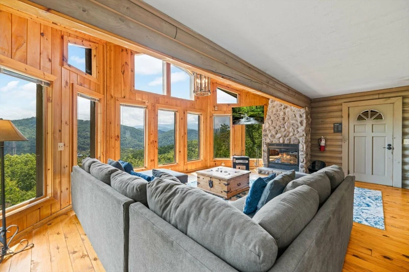 Summer Family Room View