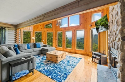 Summer Family Room View