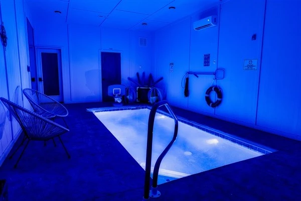 Spacious indoor heated pool perfect for year round enjoyment