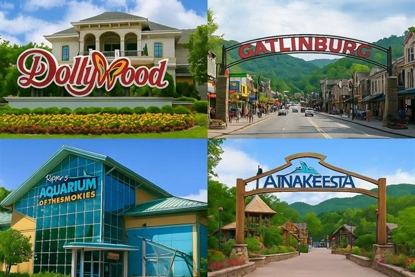 Famous Smoky Mountain attractions all around!