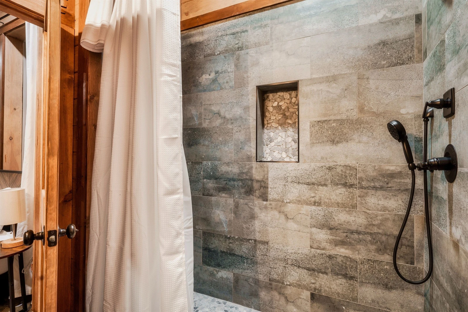 6th bedroom ensuite bathroom with rain shower